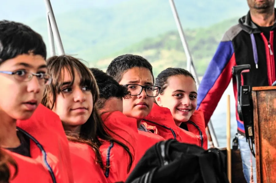 Moments from a boat trip at Kerkini
